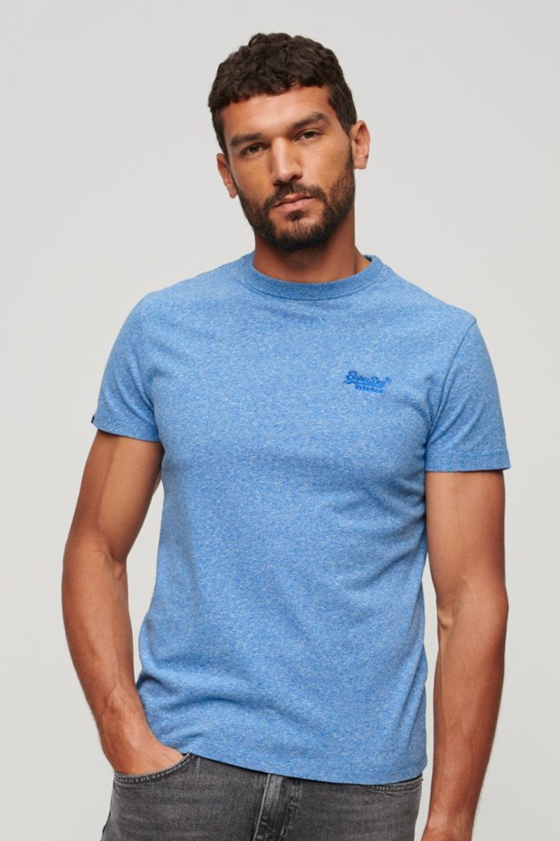 Superdry Essential Logo T-Shirt Fresh Blue