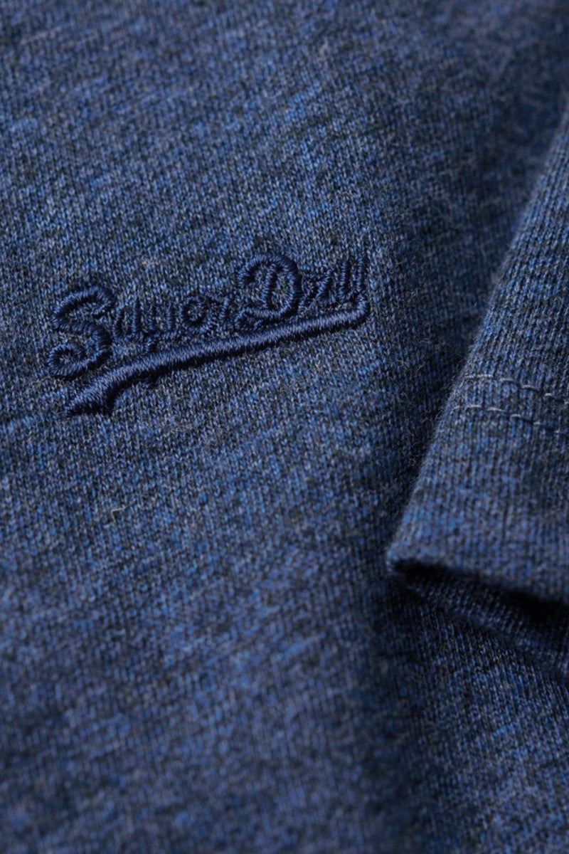 Superdry Essential Logo T-Shirt Blue Marl