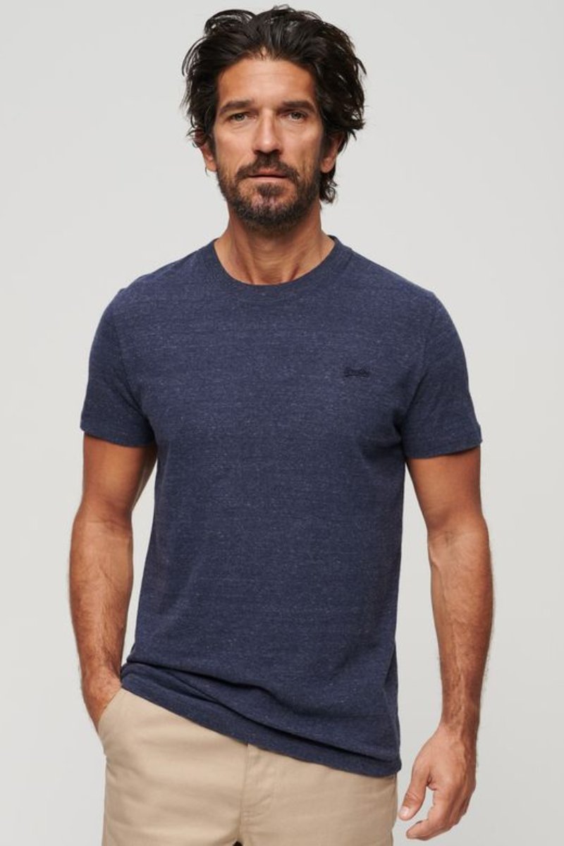 Superdry Essential Logo T-Shirt Indigo