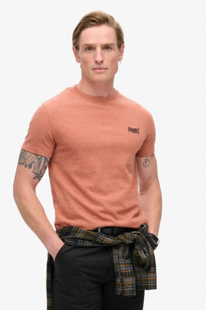 Superdry Essential Logo T-Shirt Orange