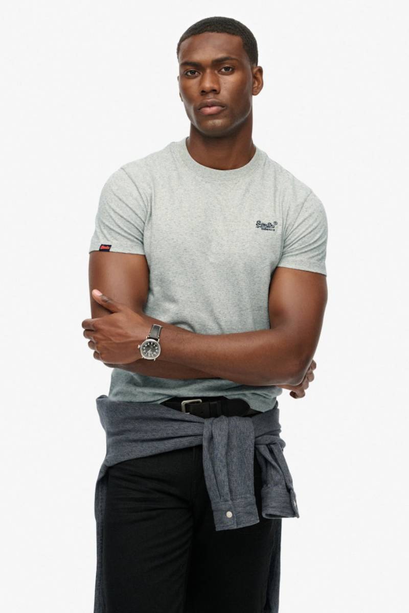 Superdry Essential Logo T-Shirt Grey