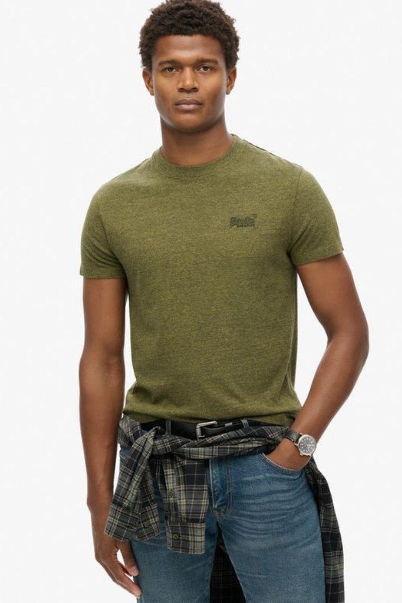 Superdry Essential Logo T-Shirt Olive