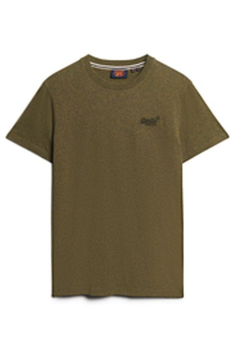 Superdry Essential Logo T-Shirt Olive