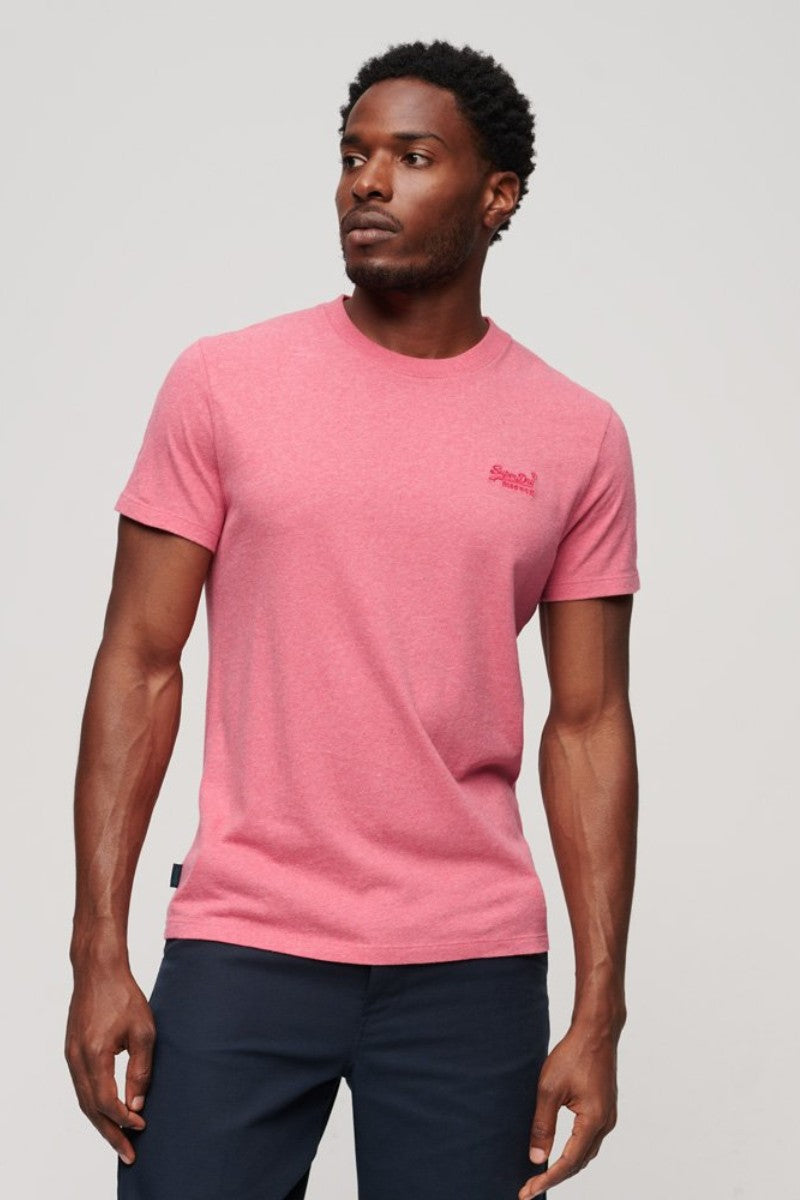 Superdry Essential Logo T-Shirt Punch Pink