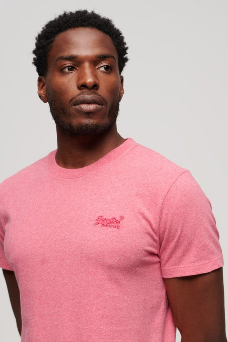 Superdry Essential Logo T-Shirt Punch Pink