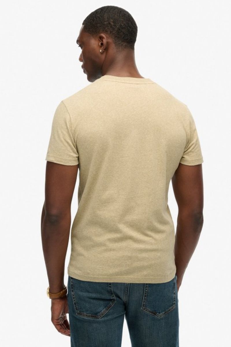 Superdry Essential Logo T-Shirt Tan Brown