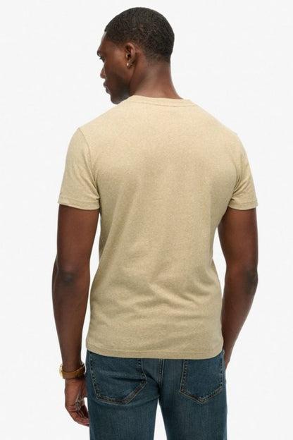 Superdry Essential Logo T-Shirt Tan Brown