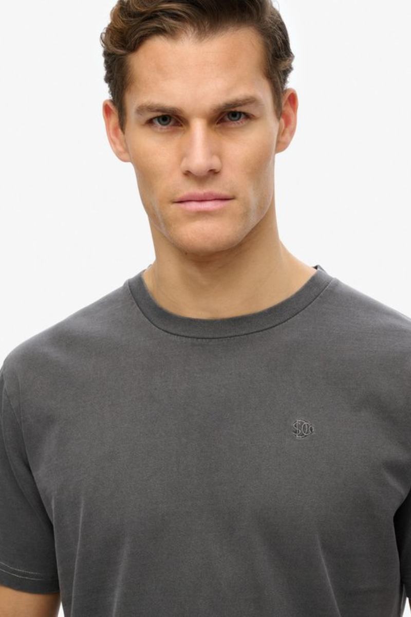 Superdry Essential Relaxed T-Shirt Charcoal