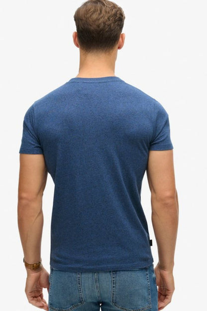 Superdry Essential Logo T-Shirt Bright Blue Grit