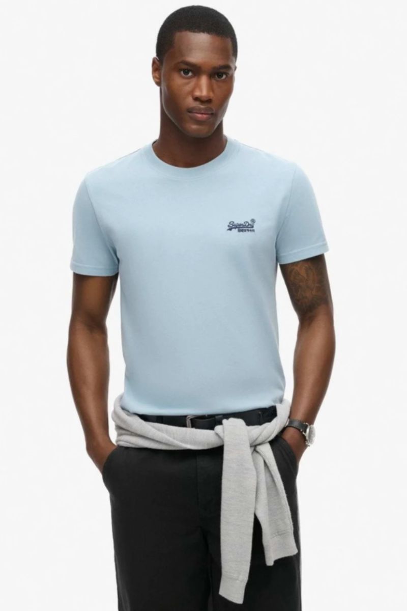 Superdry Essential Logo T-Shirt China Blue