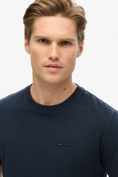 Superdry Essential Logo T-Shirt Eclipse Navy
