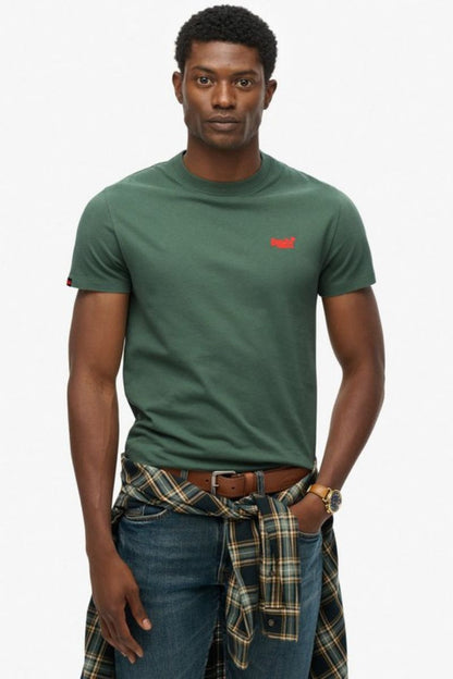 Superdry Essential Logo T-Shirt Khaki