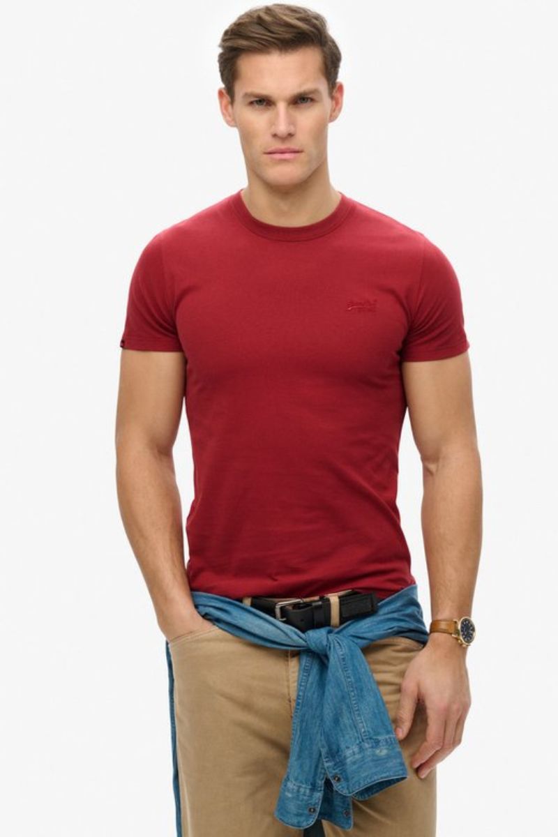 Superdry Essential Logo T-Shirt League Red