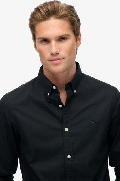 Superdry Essential Tailored Lite Shirt Black