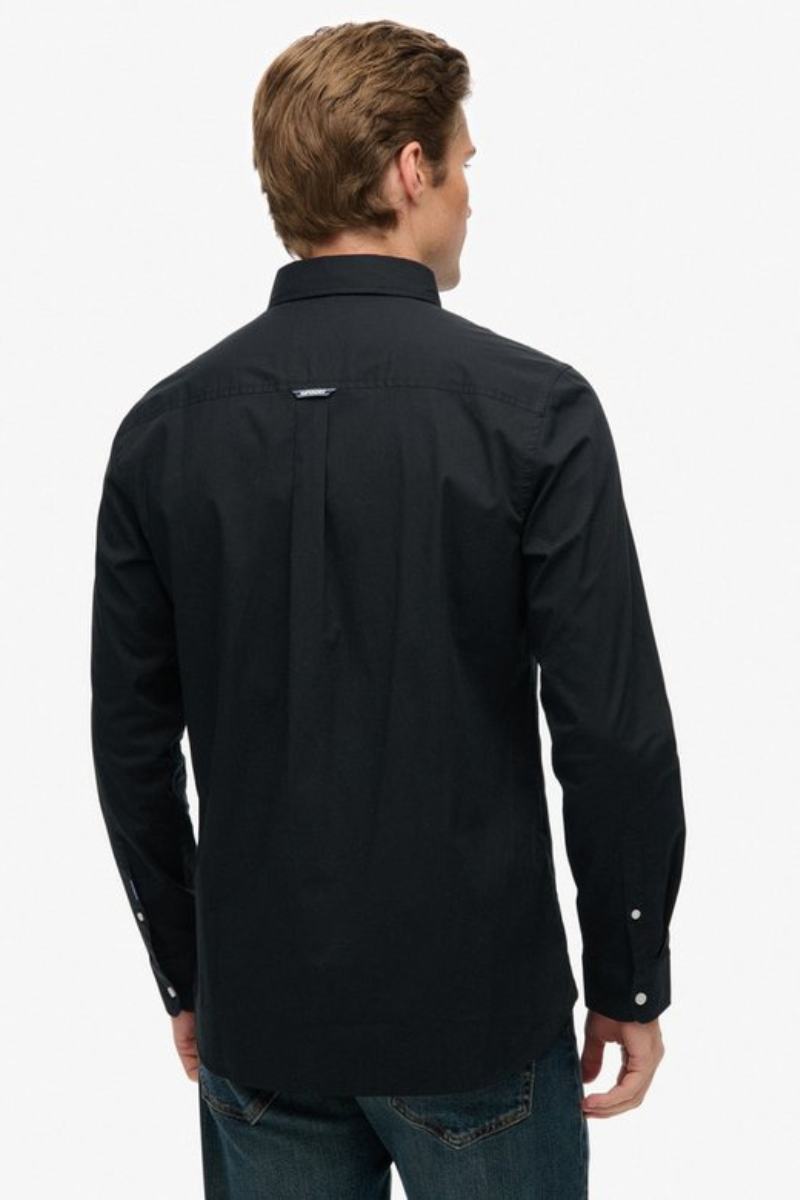 Superdry Essential Tailored Lite Shirt Black
