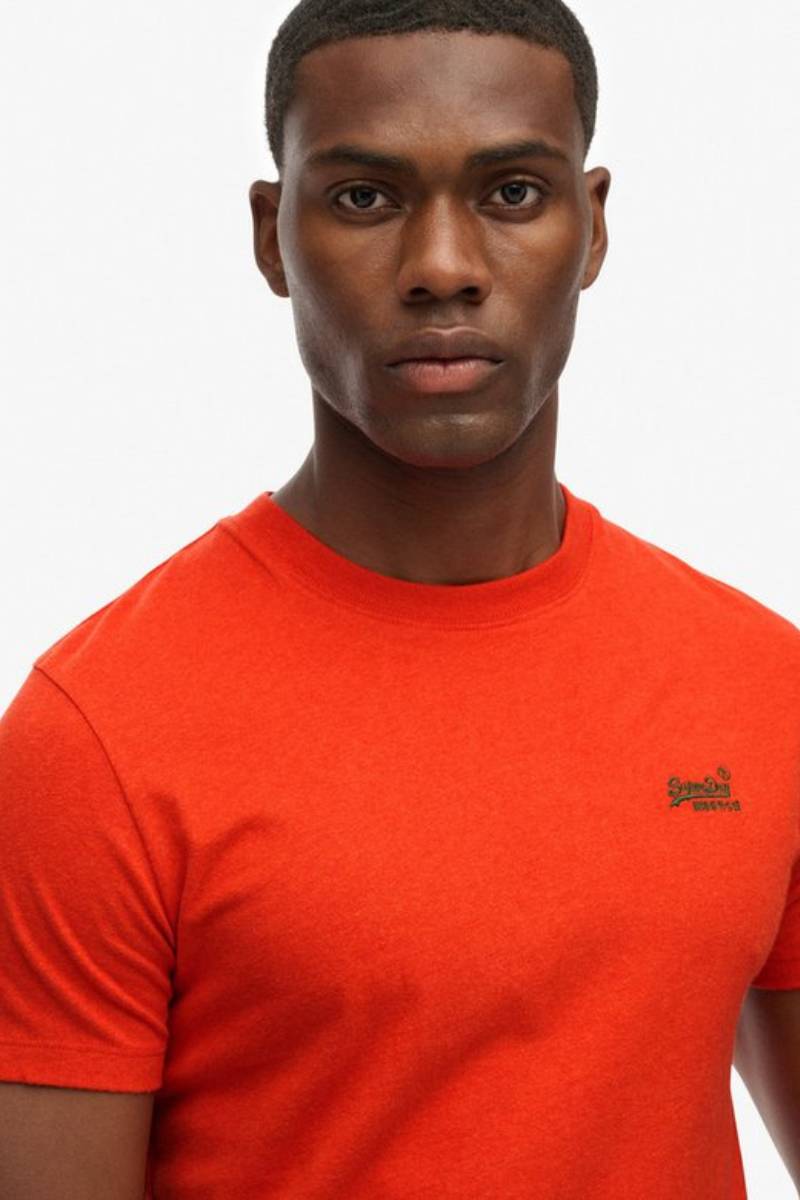 Superdry Essential Logo T-Shirt Orange