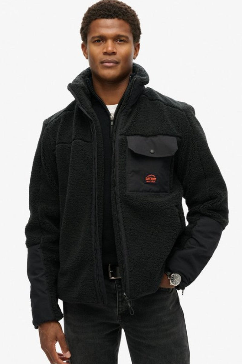 Superdry Expedition Borg Hybrid Fleece