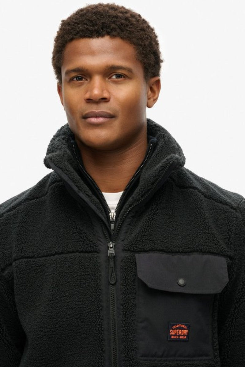 Superdry Expedition Borg Hybrid Fleece