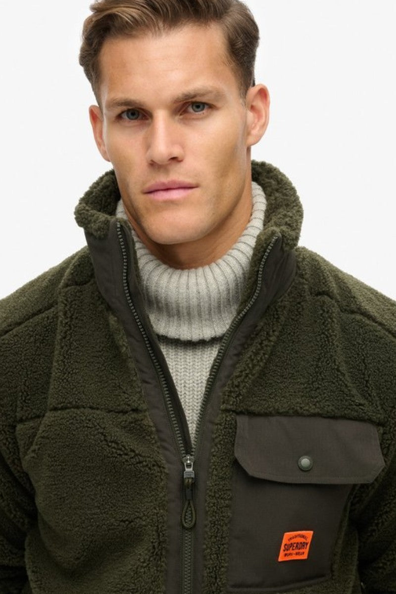 Superdry Expedition Borg Hybrid Fleece