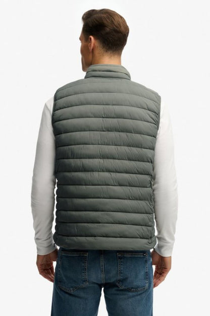 Superdry Fuji Lite Padded Gilet Grey