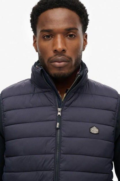 Superdry Fuji Lite Padded Gilet Navy
