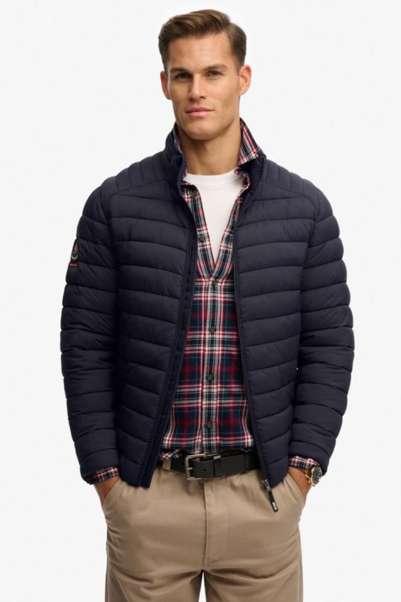 Superdry Fuji Lite Padded Jacket Navy