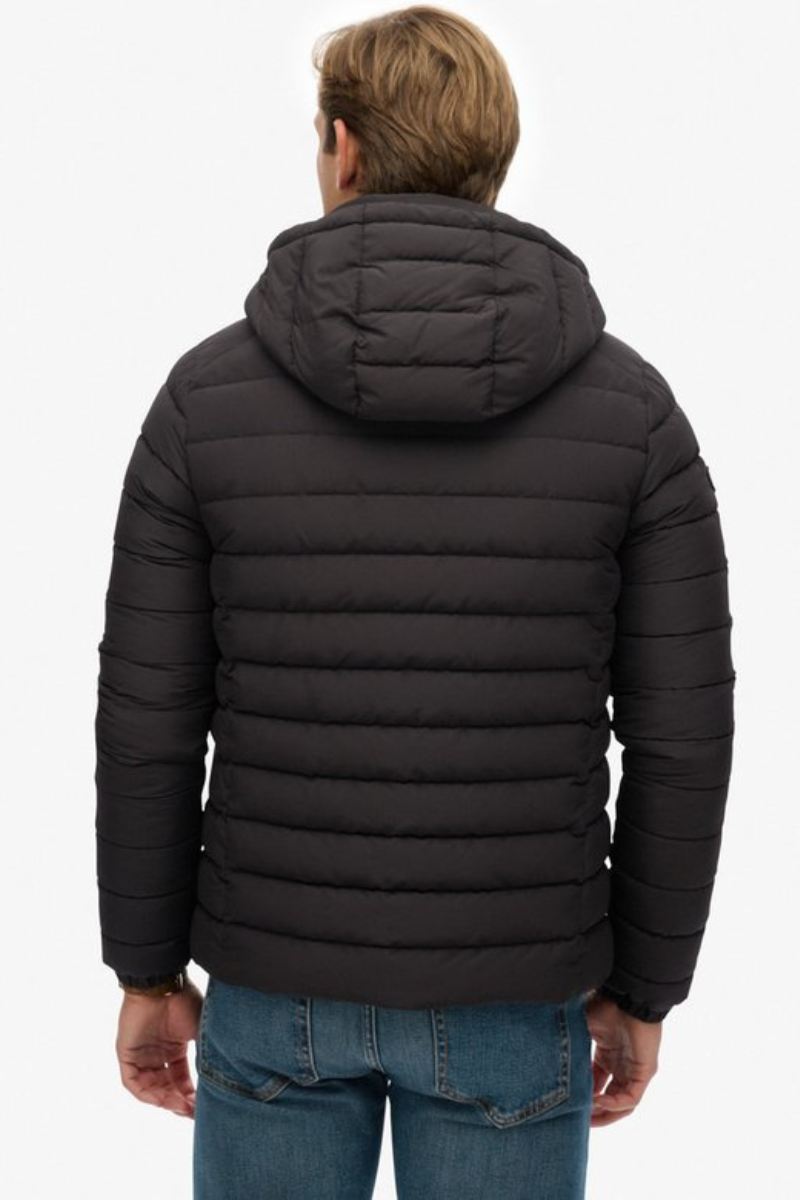 Superdry Hooded Fuji Jacket Black