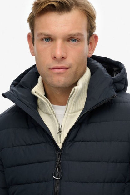 Superdry Hooded Fuji Jacket Navy