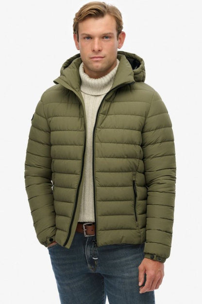 Superdry Hooded Fuji Jacket Olive