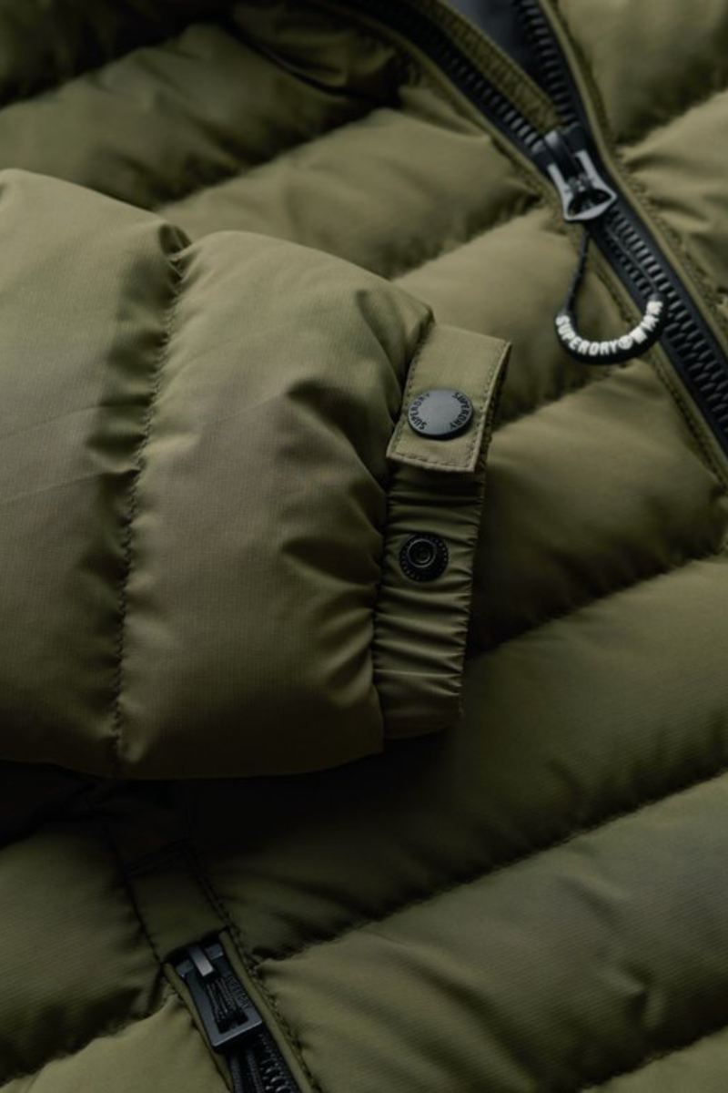 Superdry Hooded Fuji Jacket Olive