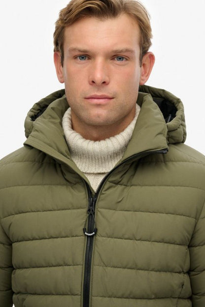 Superdry Hooded Fuji Jacket Olive