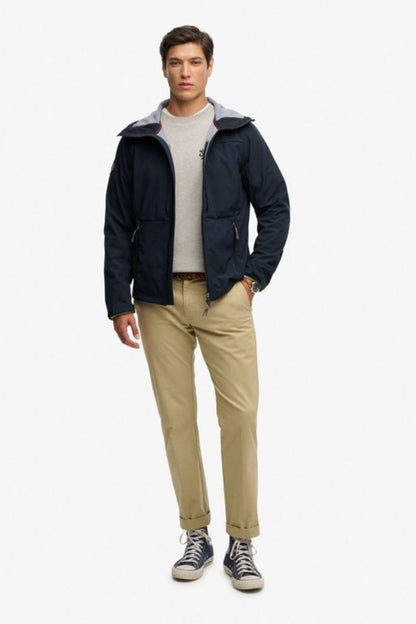 Superdry Hooded Softshell Trekker Navy