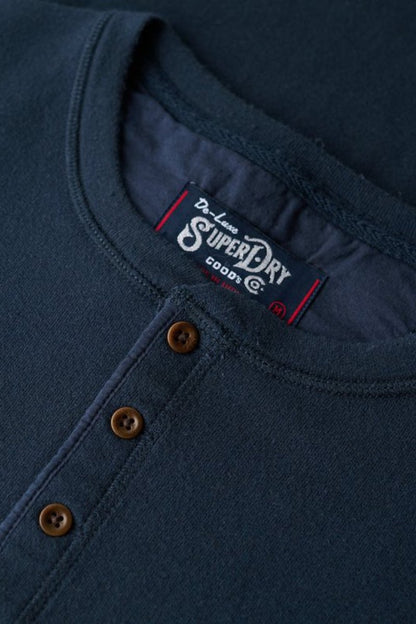 Superdry Merchant Grandad Top Eclipse