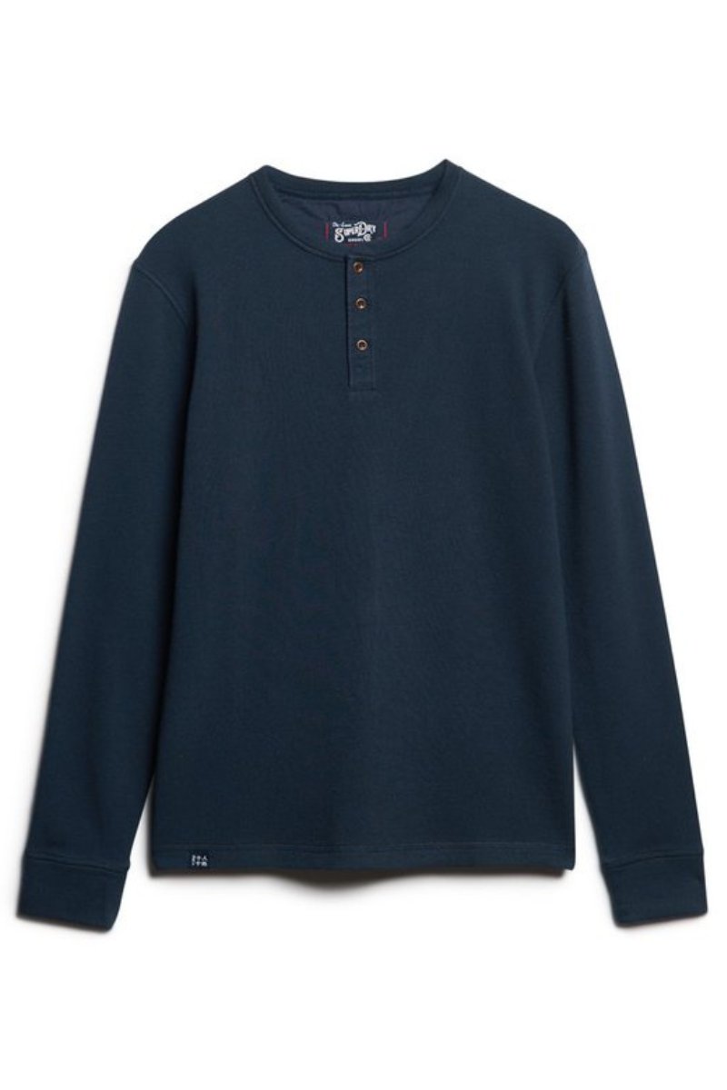 Superdry Merchant Grandad Top Eclipse