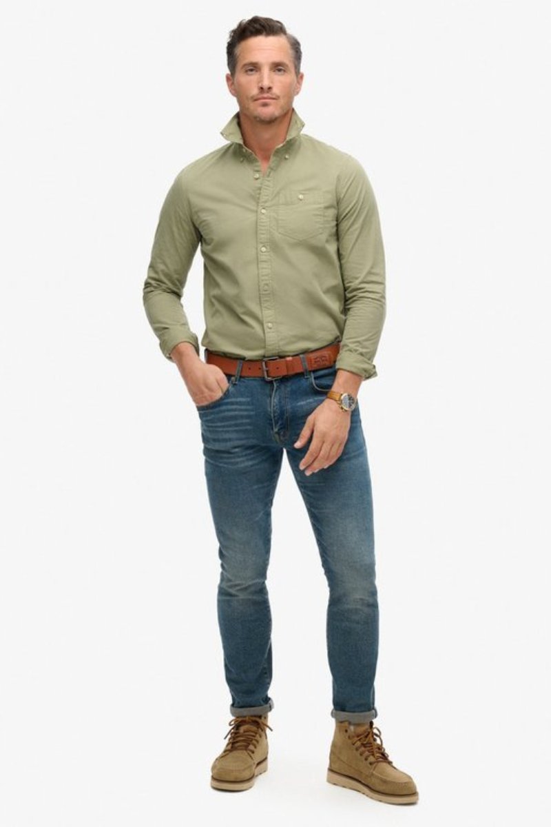 Superdry Merchant Shirt Green