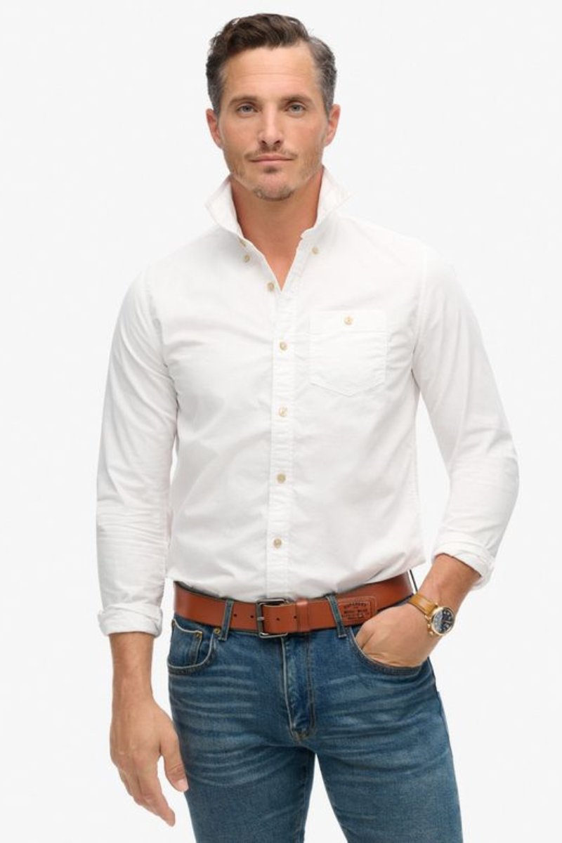 Superdry Merchant Shirt White