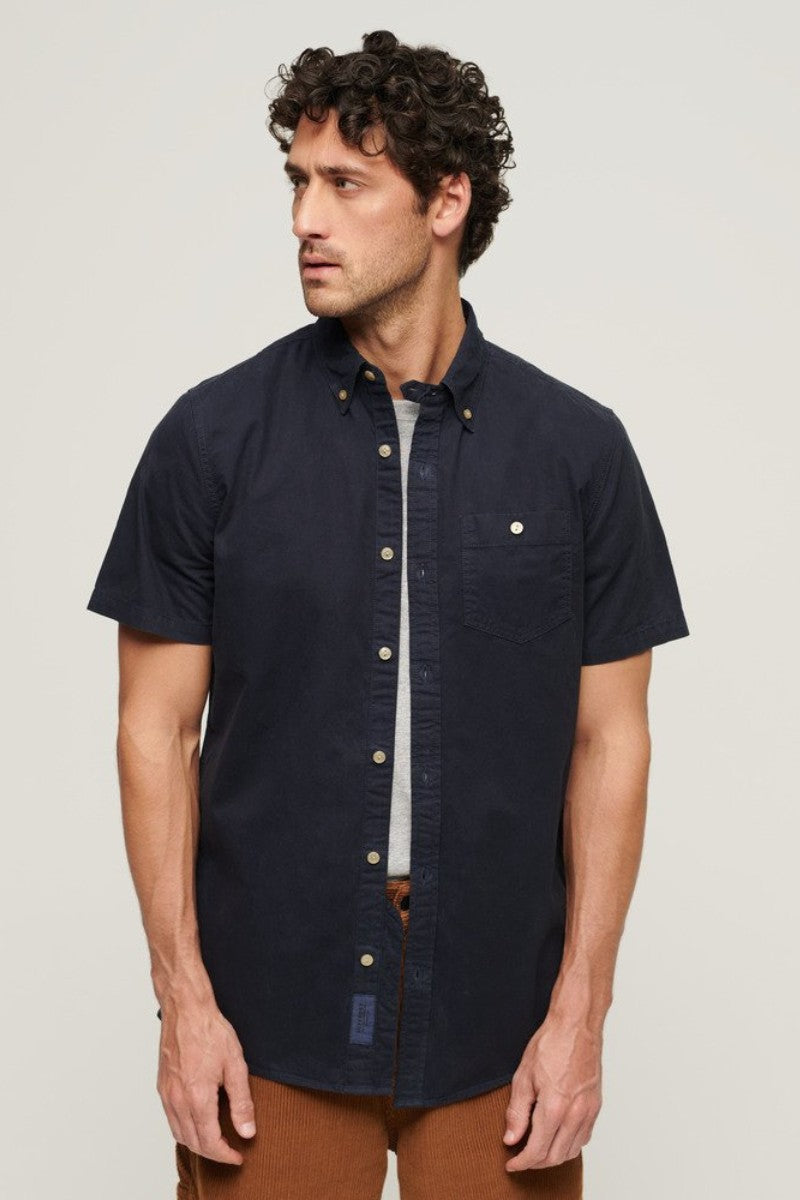 Superdry Merchant Store SS Shirt Navy