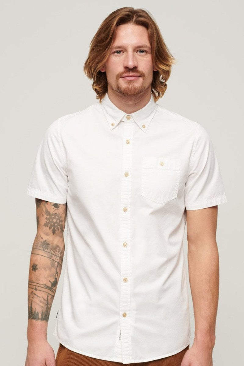 Superdry Merchant Store SS Shirt White