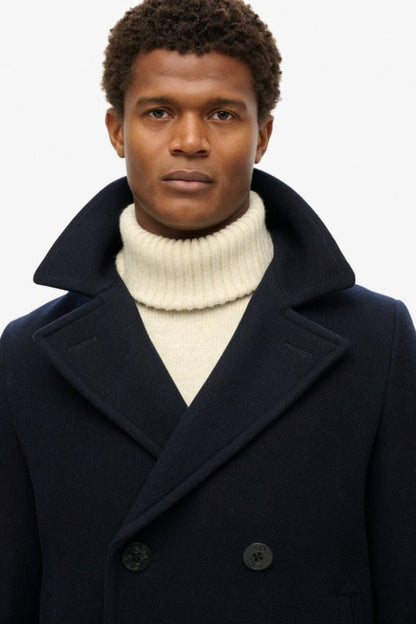 Superdry Merchant Wool Pea Coat