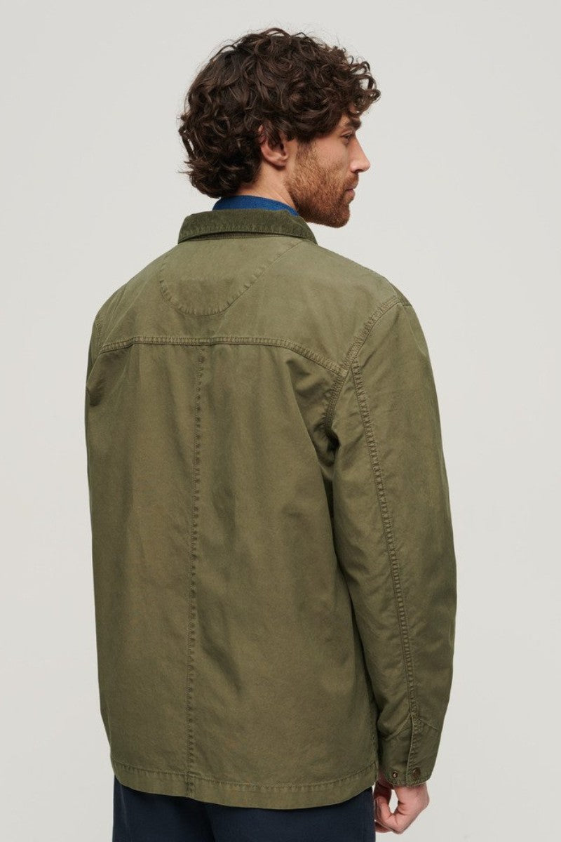 Superdry Merchant Work Jacket Green