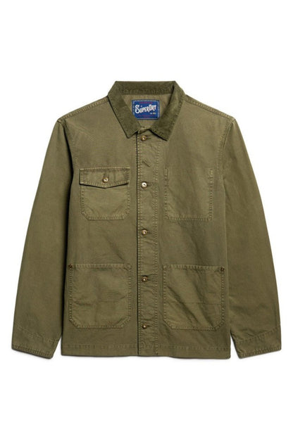 Superdry Merchant Work Jacket Green