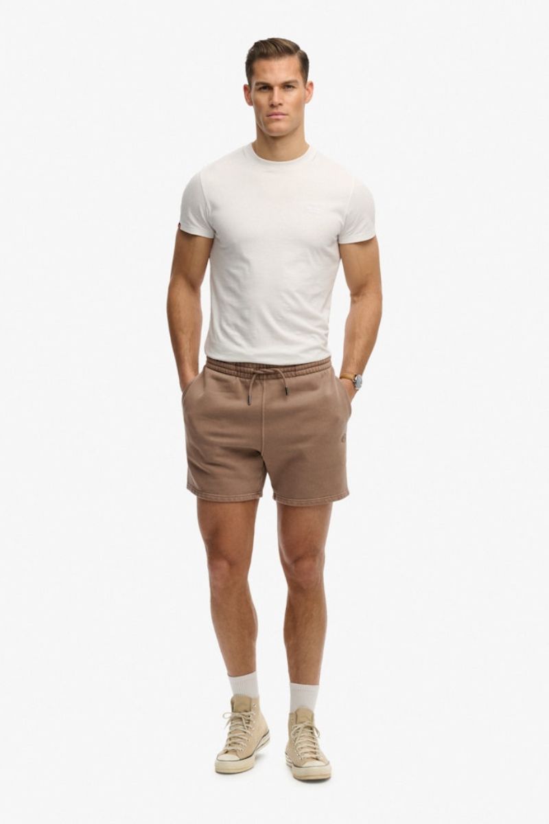 Superdry Micro Logo Shorts Shitake