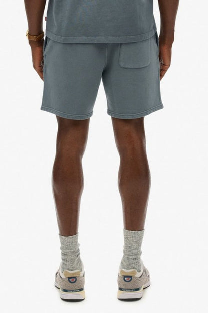 Superdry Micro Logo Shorts Stormy