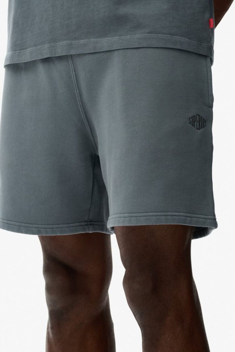 Superdry Micro Logo Shorts Stormy