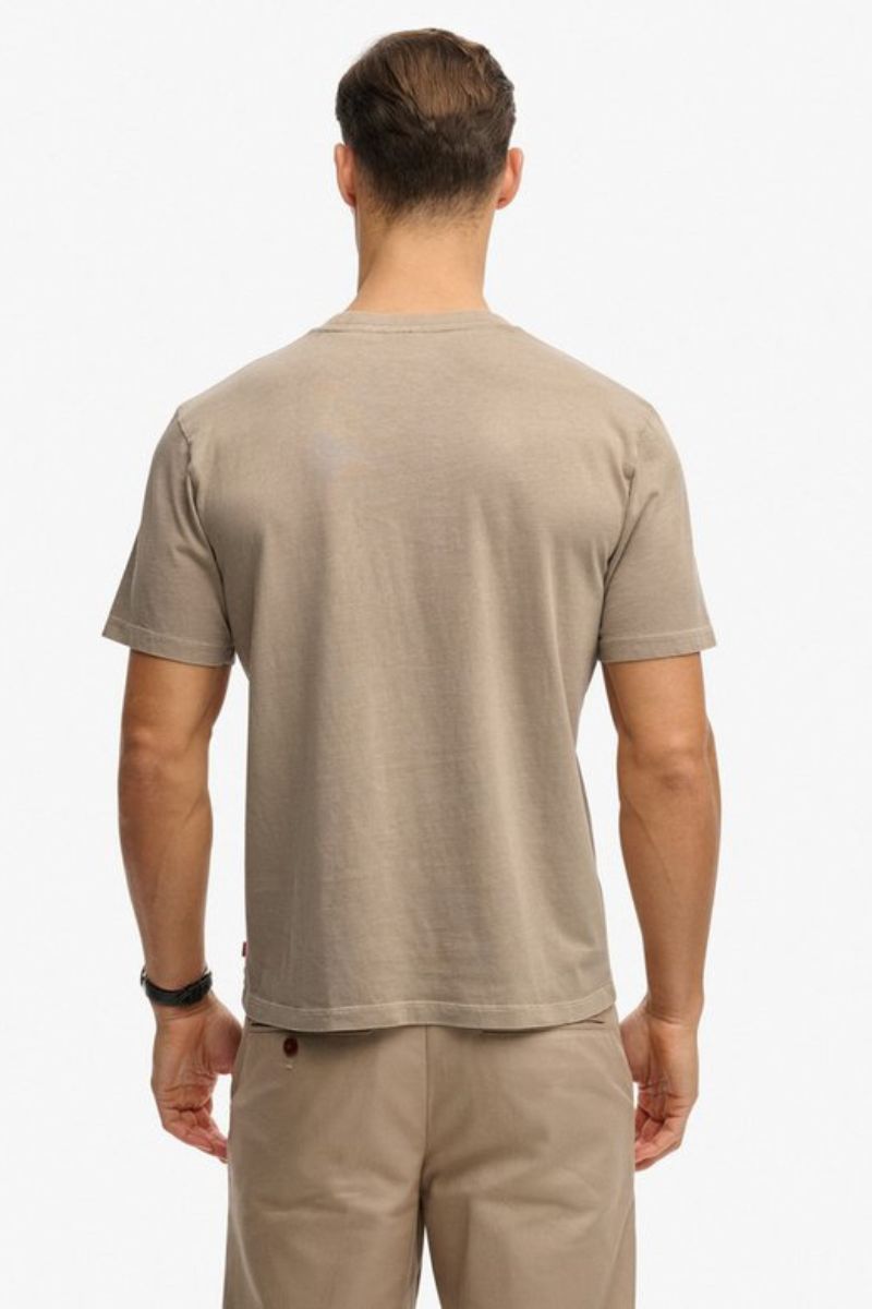 Superdry Micro Logo T-Shirt Beige