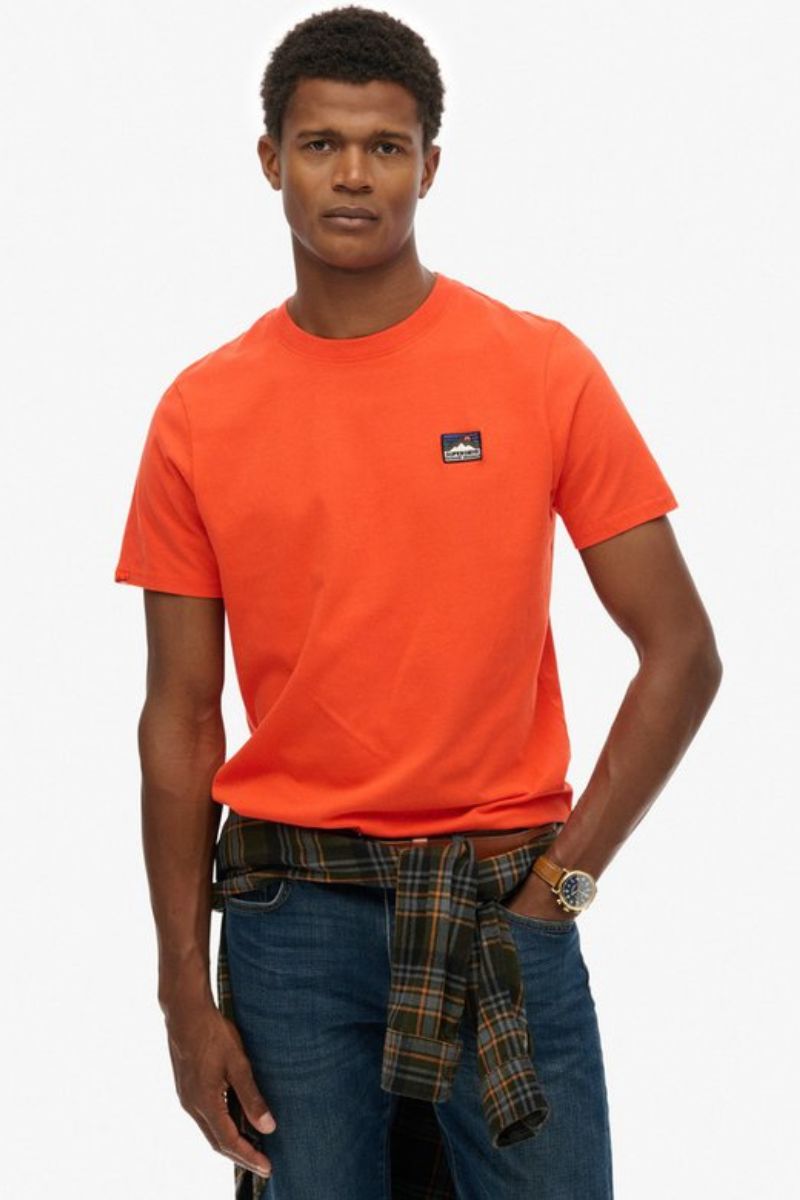 Superdry Outdoors Relaxed T-Shirt Red