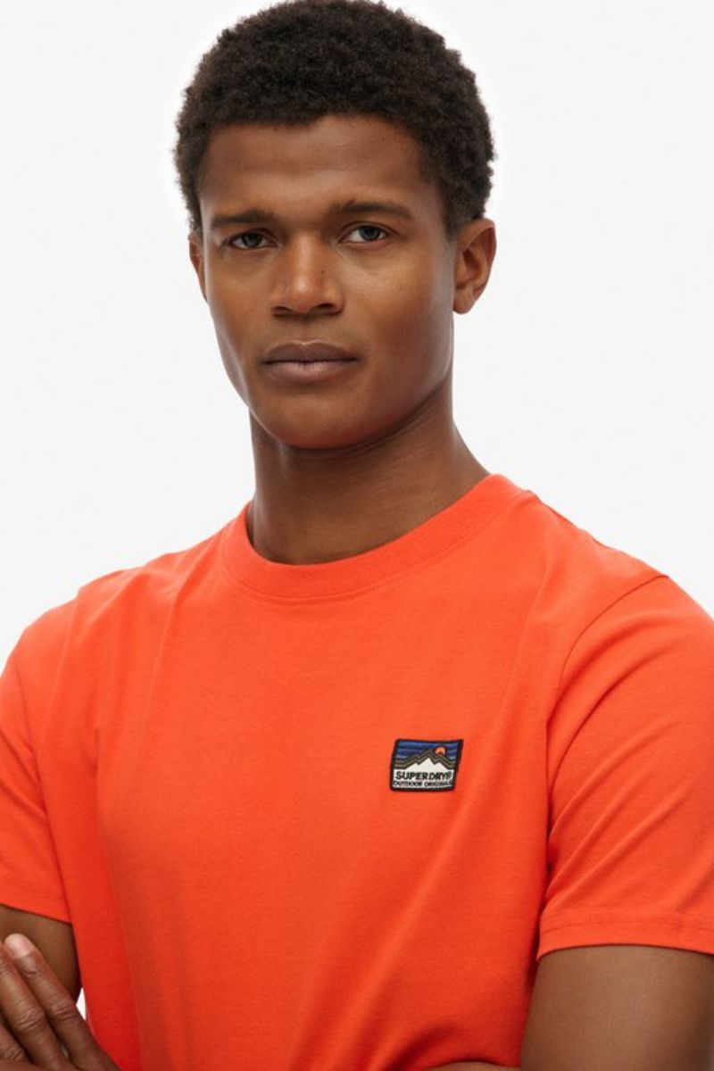 Superdry Outdoors Relaxed T-Shirt Red