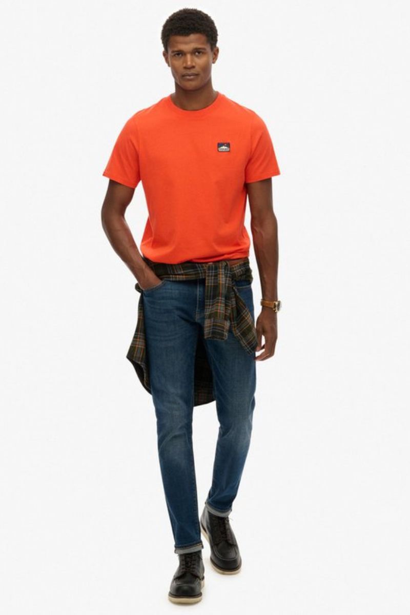 Superdry Outdoors Relaxed T-Shirt Red