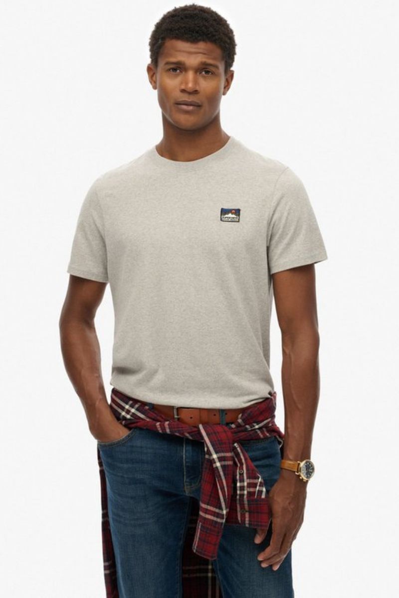 Superdry Outdoors Relaxed T-Shirt Grey