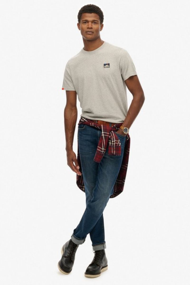 Superdry Outdoors Relaxed T-Shirt Grey